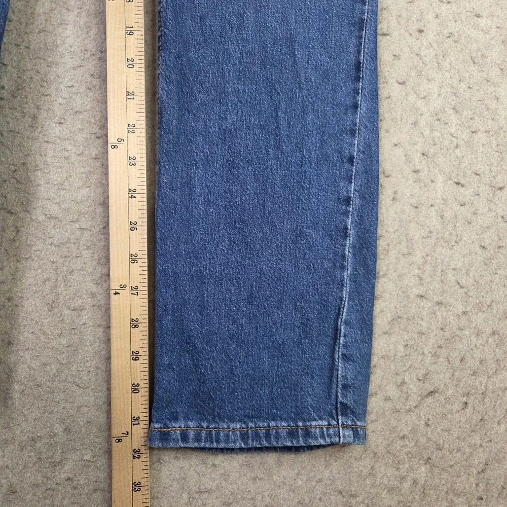 Levi 511 Jeans Mens 33x32 Blue Straight Leg Red Tab Western Riding Casual